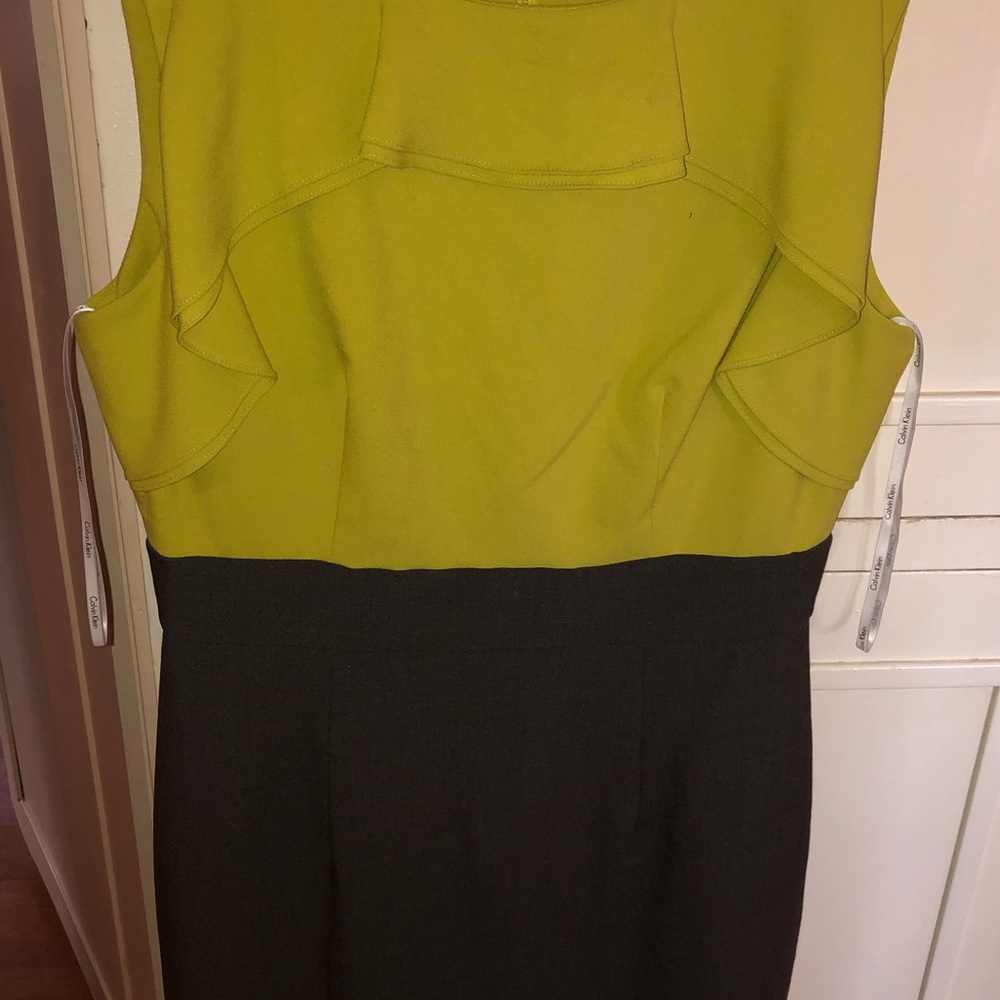 Calvin Klein Bodycon Dress Size 8 Womens Grey - Picture 3 of 3